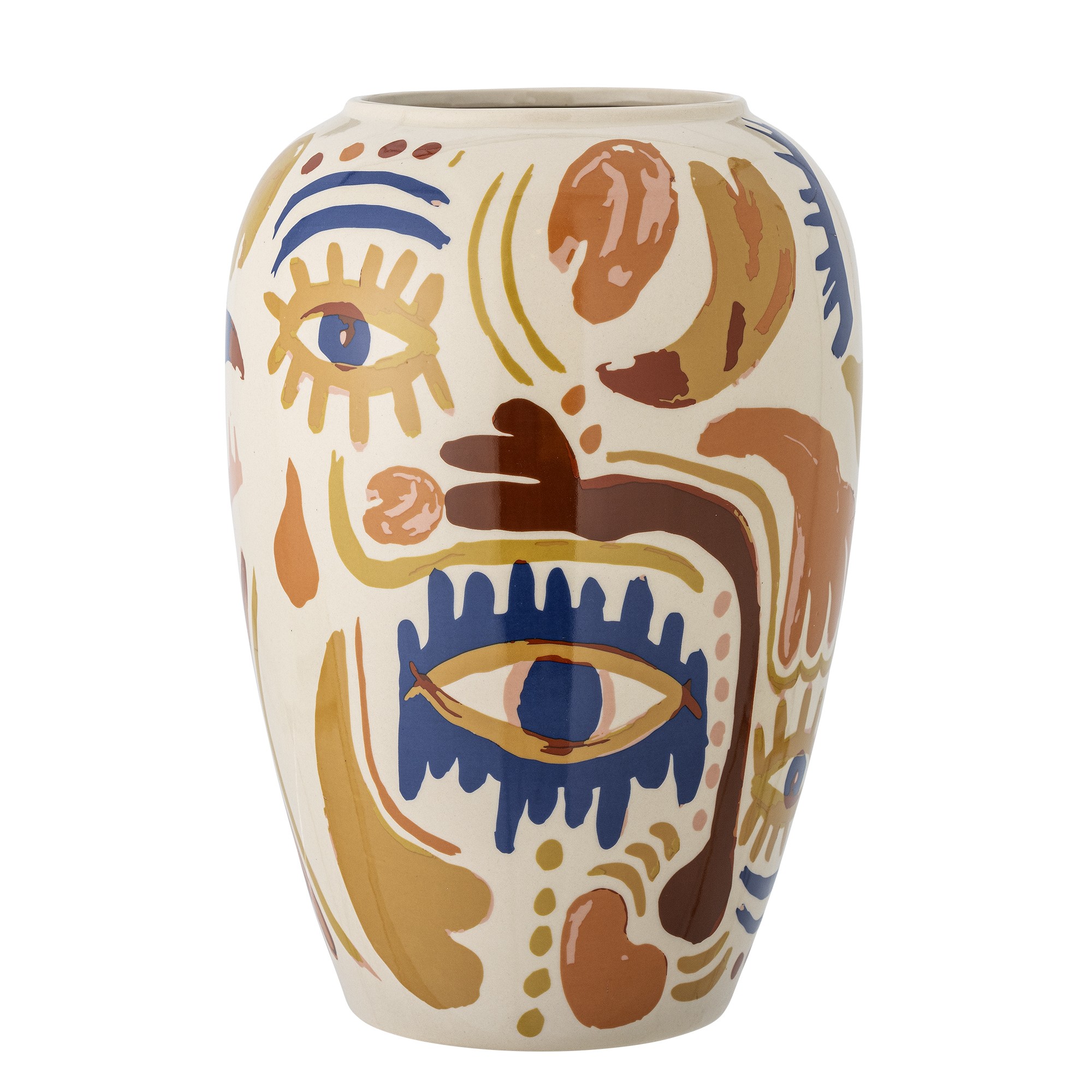 horus-vase-orange-stoneware